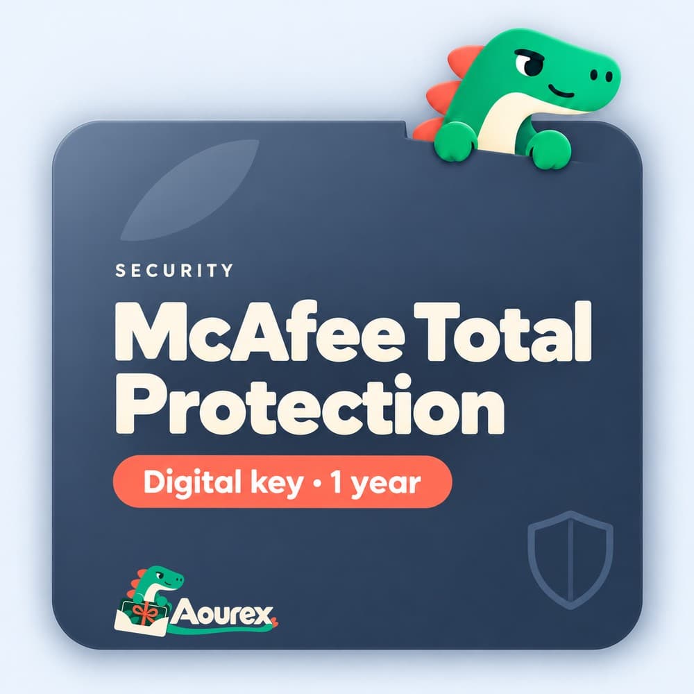 McAfee Total Protection – Digital key · 1 year – Aourex