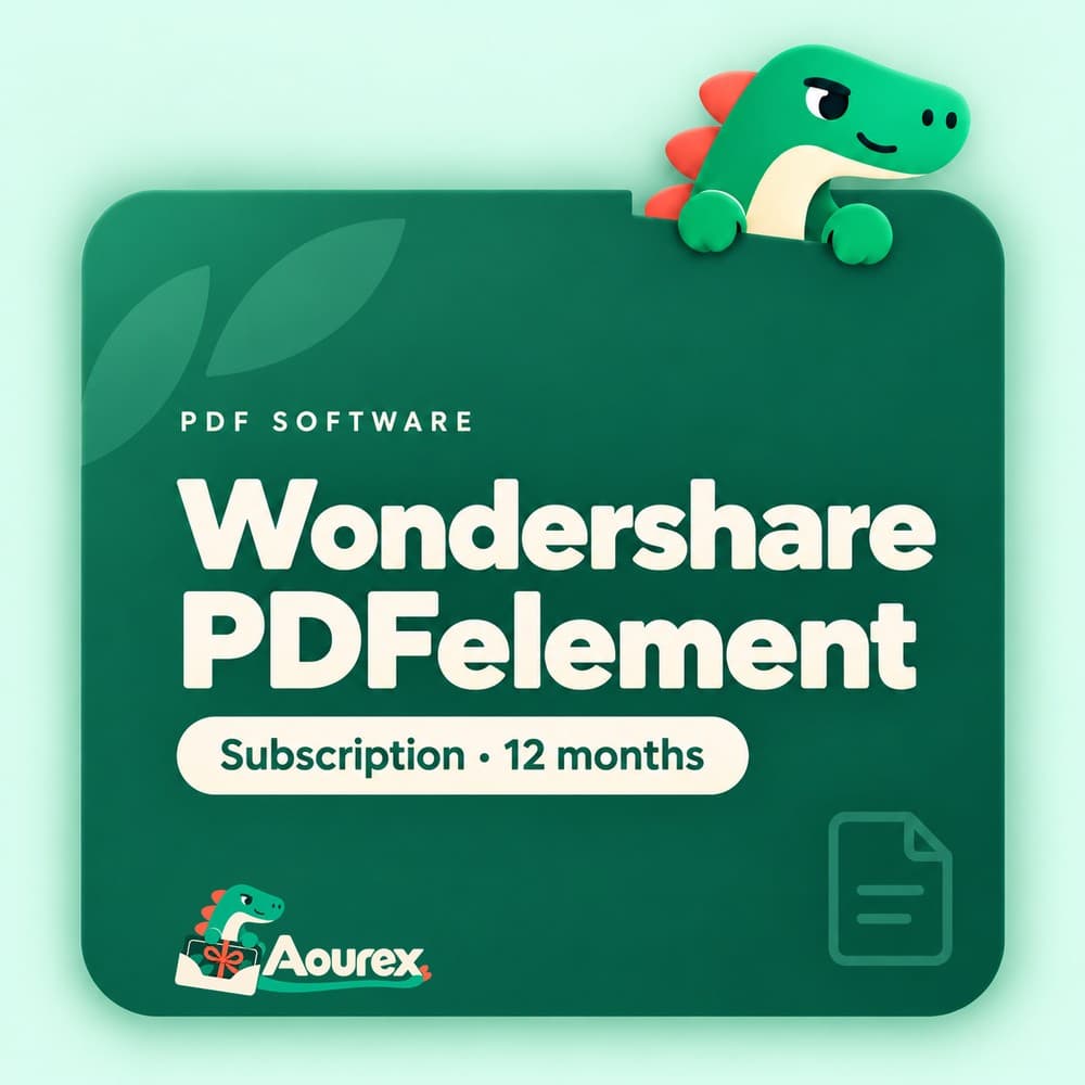 Wondershare PDFelement – Subscription · 12 months – Aourex