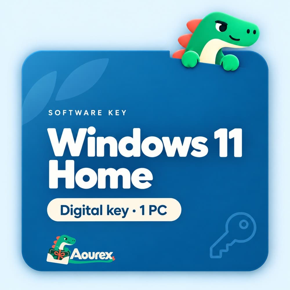 Windows 11 Home – Digital key · 1 PC – Aourex