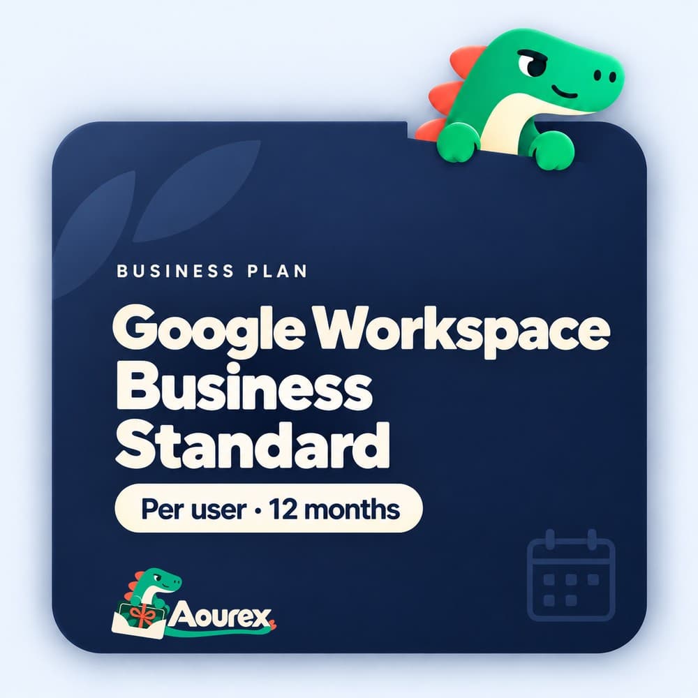 Google Workspace Business Standard – Per user · 12 months – Aourex