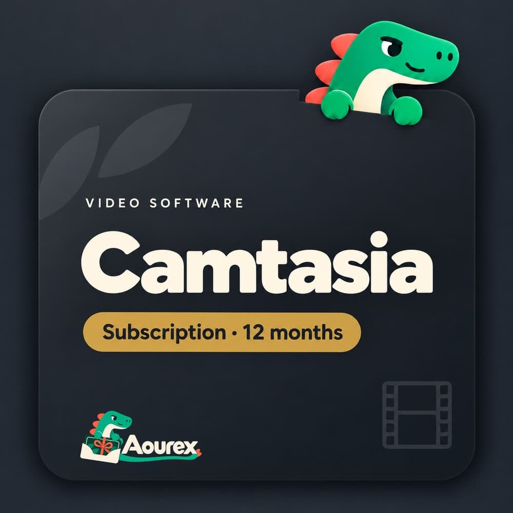 Camtasia – Subscription · 12 months – Aourex