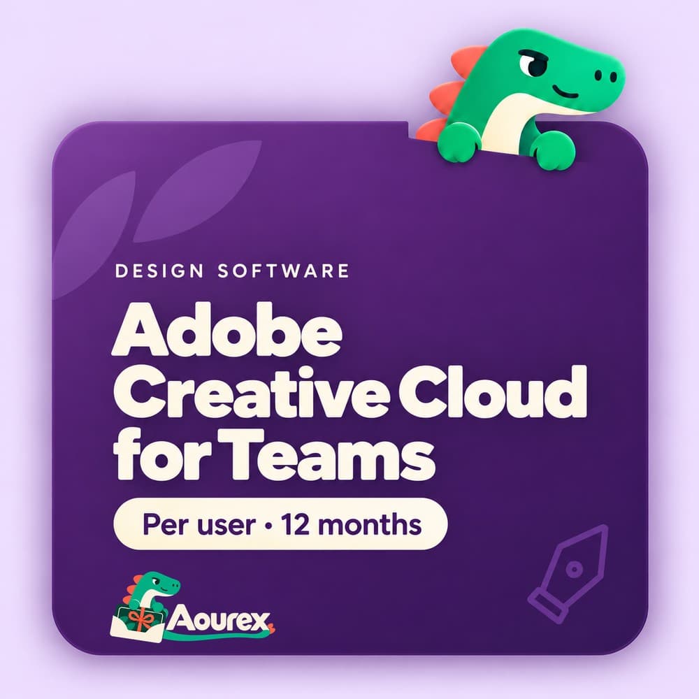 Adobe Creative Cloud for Teams – Per user · 12 months – Aourex