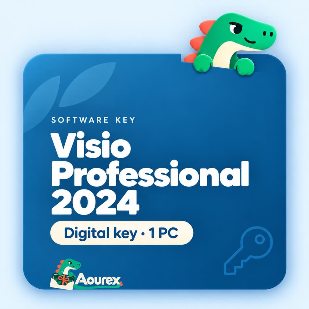 Visio Professional 2024 – Digital key · 1 PC – Aourex