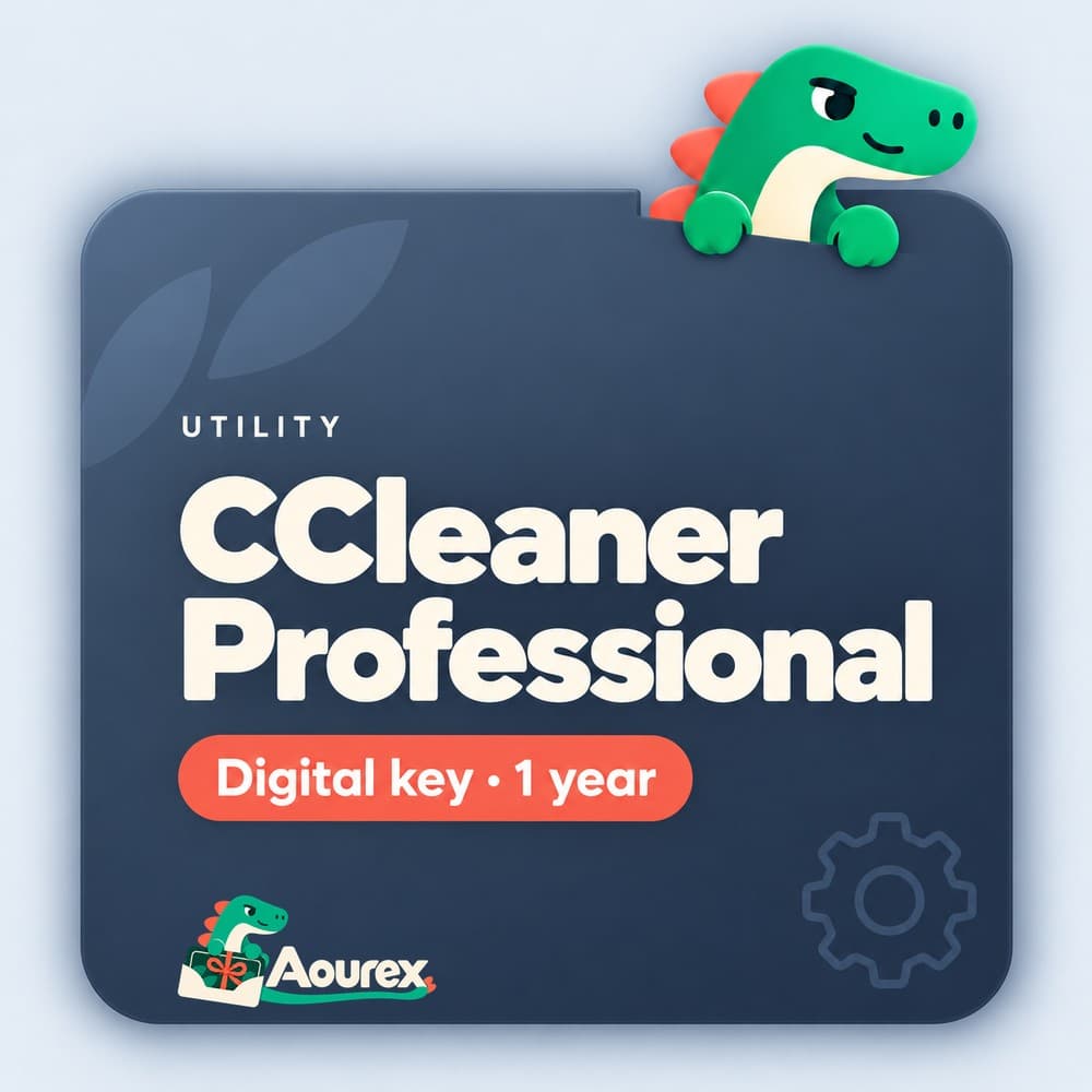 CCleaner Professional – Digital key · 1 year – Aourex