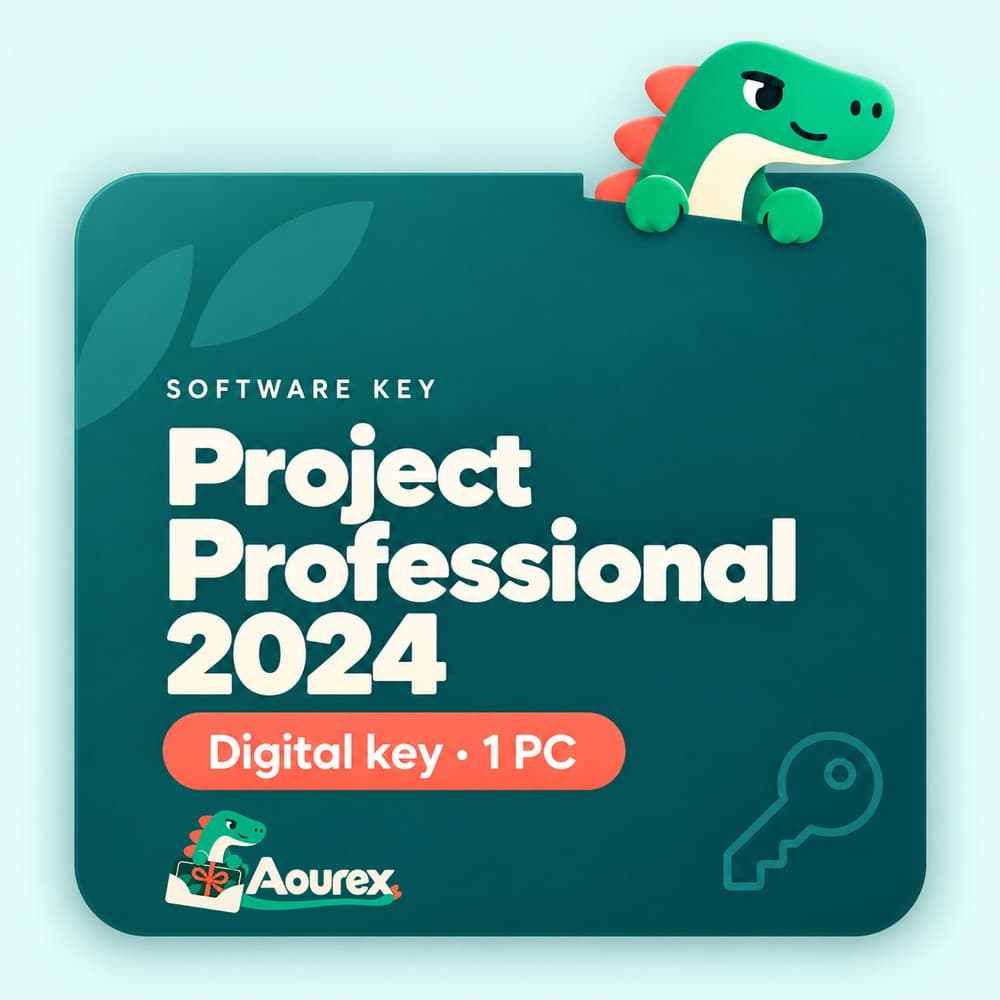 Project Professional 2024 – Digital key · 1 PC – Aourex