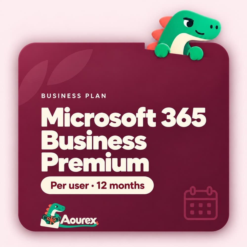 Microsoft 365 Business Premium – Per user · 12 months – Aourex