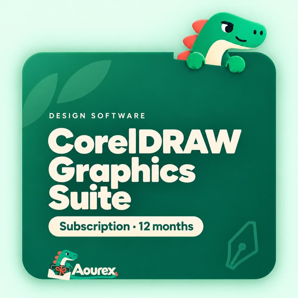 CorelDRAW Graphics Suite – Subscription · 12 months – Aourex