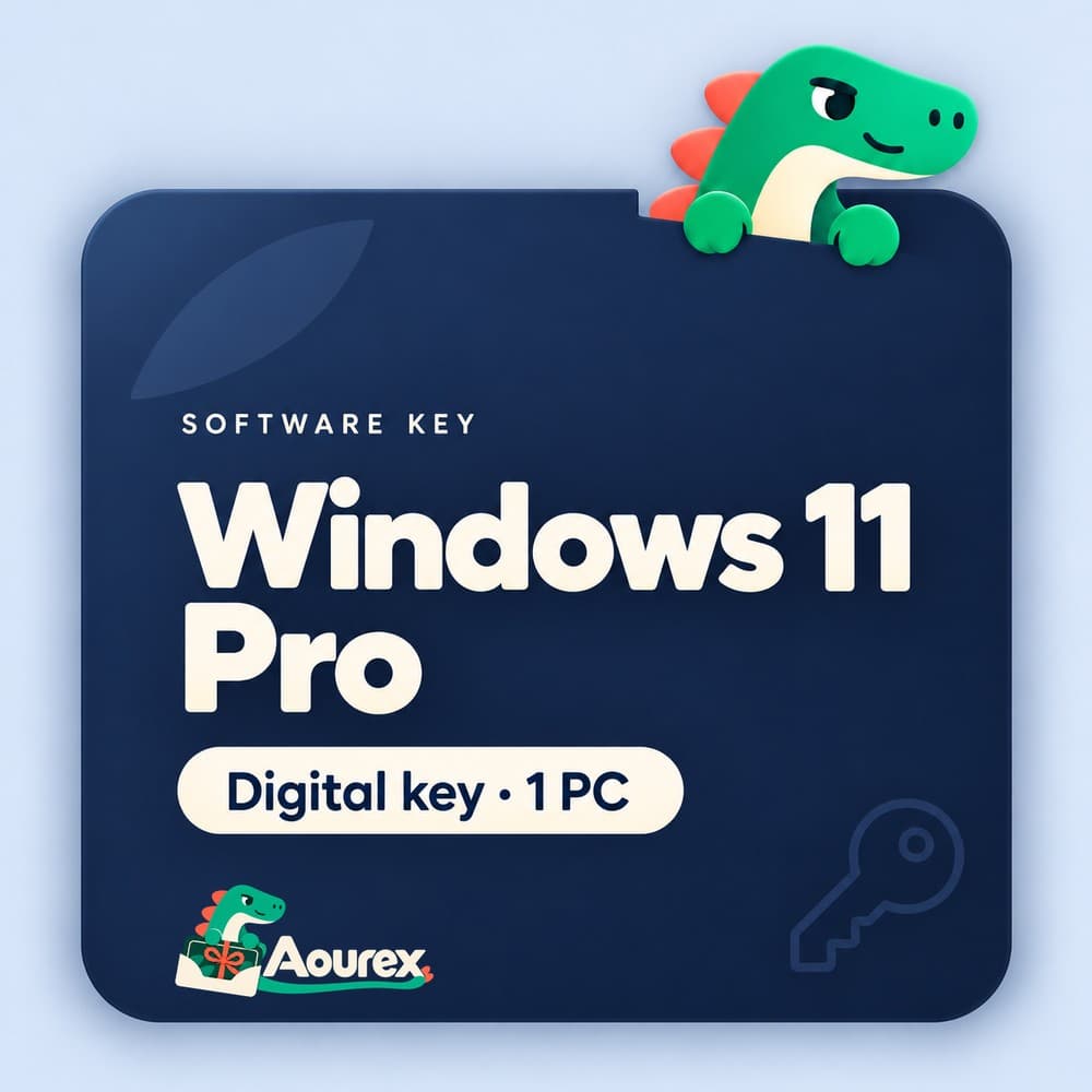 Windows 11 Pro – Digital key · 1 PC – Aourex