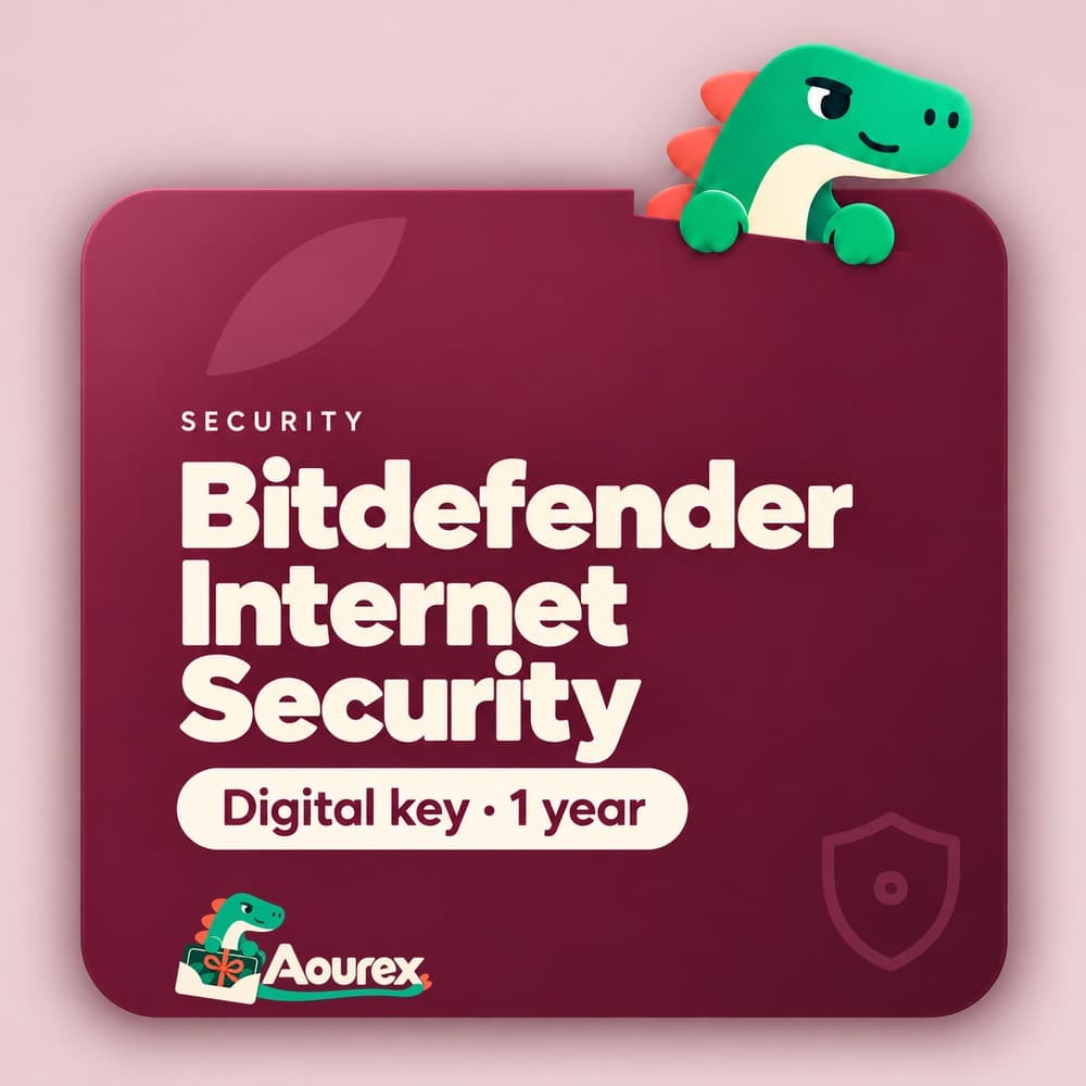Bitdefender Internet Security – Digital key · 1 year – Aourex
