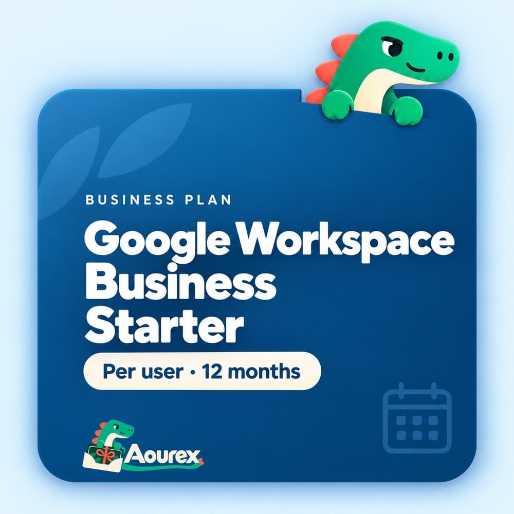 Google Workspace Business Starter – Per user · 12 months – Aourex